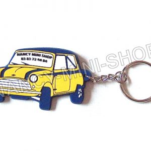 TLCS : Porte clés Mini 3D en étain - Austin Mini, pièces Austin Mini 1959 à  2000